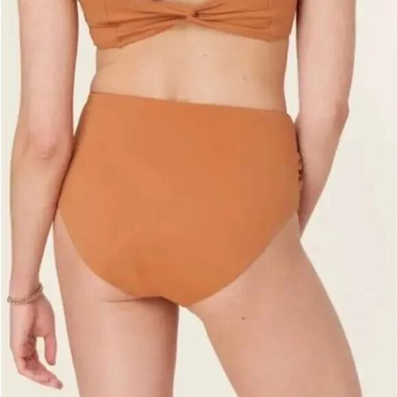 Andie Swim The Barbados Swimsuit Bikini Size XS Chestnut NEW with Tags! - Picture 5 of 11